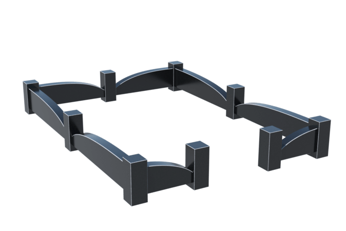 Цоколи на могилу в Курске | Цоколь на могилу №0038