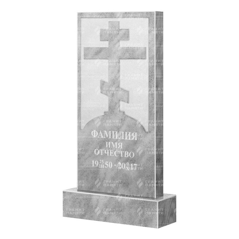 Памятники из мрамора в Курске | Мраморный памятник ФМ-125