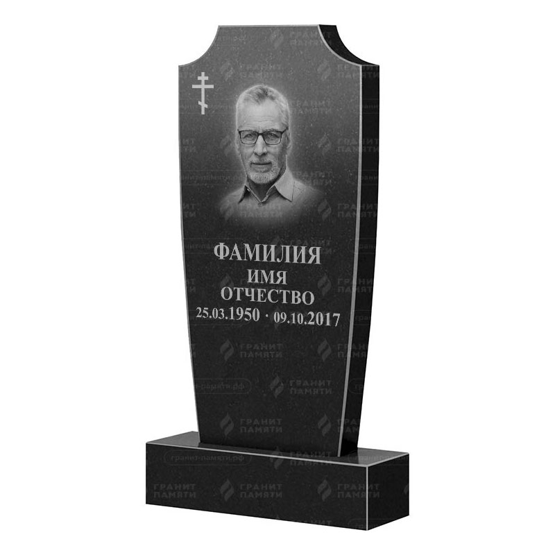 Памятники из гранита вертикальные в Курске | Гранитный памятник ФГ-010