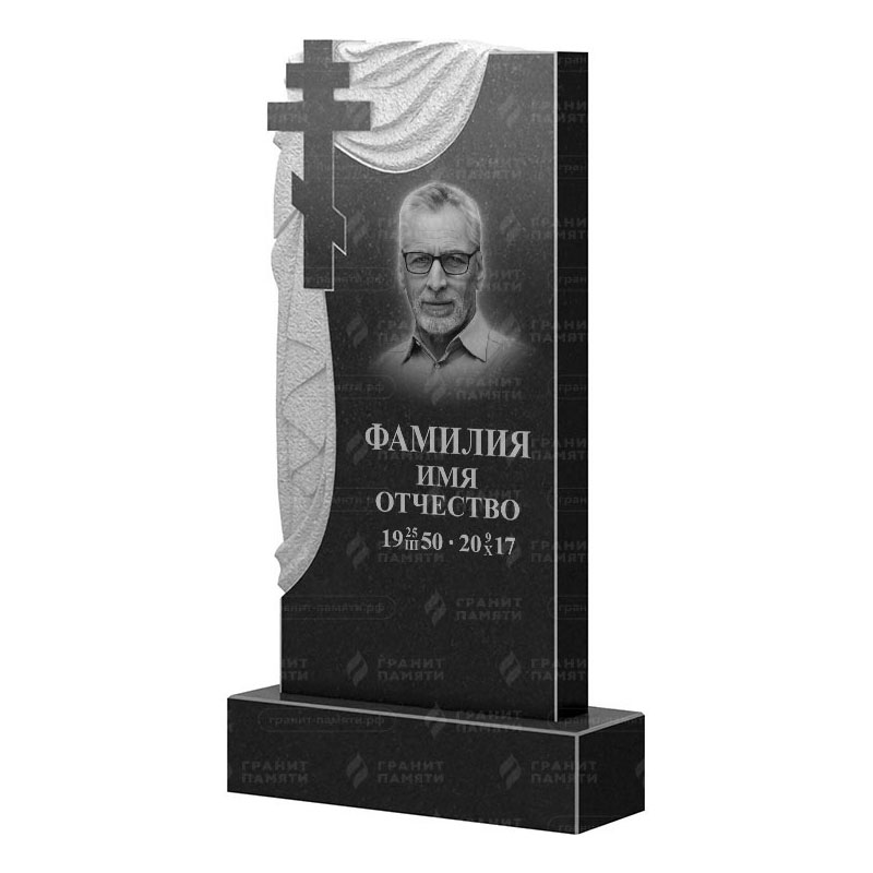 Гранитные памятники в Курске | Гранитный памятник ФГ-084