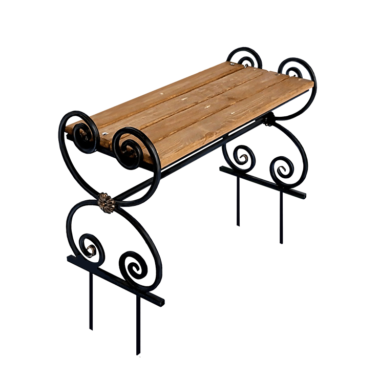 Кованые изделия в Курске | Кованая скамейка СТ.001