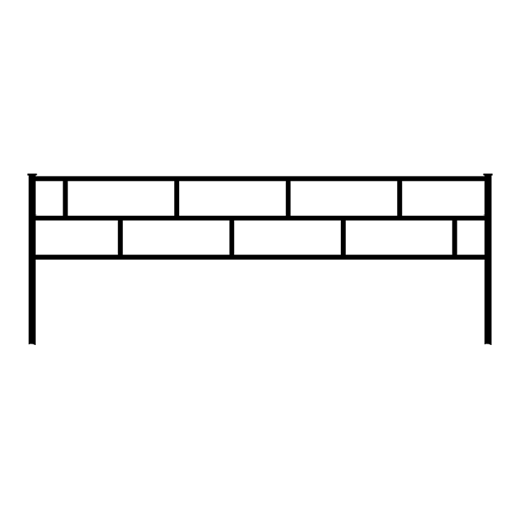 Металлические оградки, столы, скамейки в Курске | Оградка №5