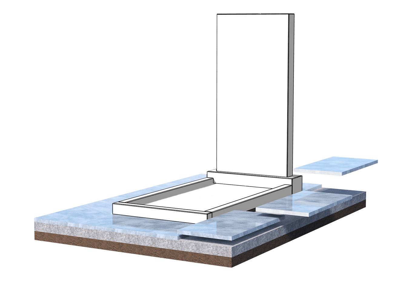 Облицовка памятников в Курске