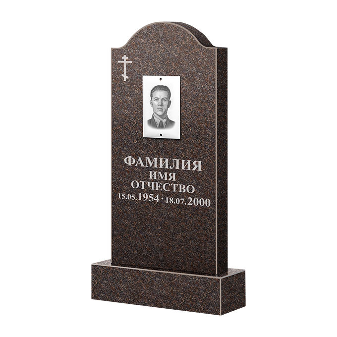 Памятники из цветного гранита в Курске | Памятник из гранита Елизовский ФГЦ-012