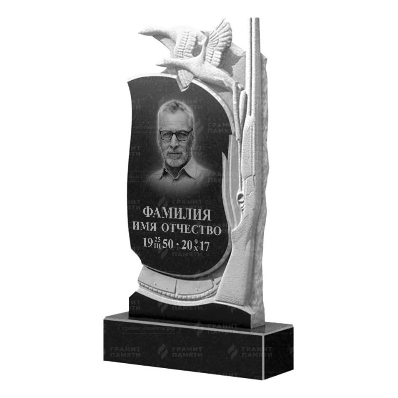 Памятники из гранита резные в Курске | Гранитный памятник ФГ-122