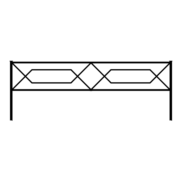 Кованые изделия в Курске | Кованая оградка ОГ.001