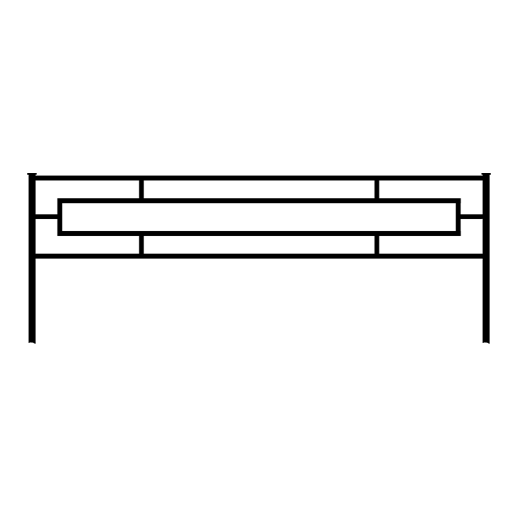 Металлические оградки, столы, скамейки в Курске | Оградка №6
