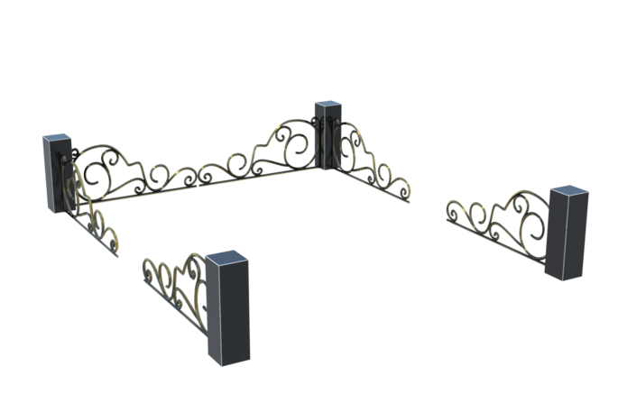 Цоколи на могилу в Курске | Цоколь на могилу №0051