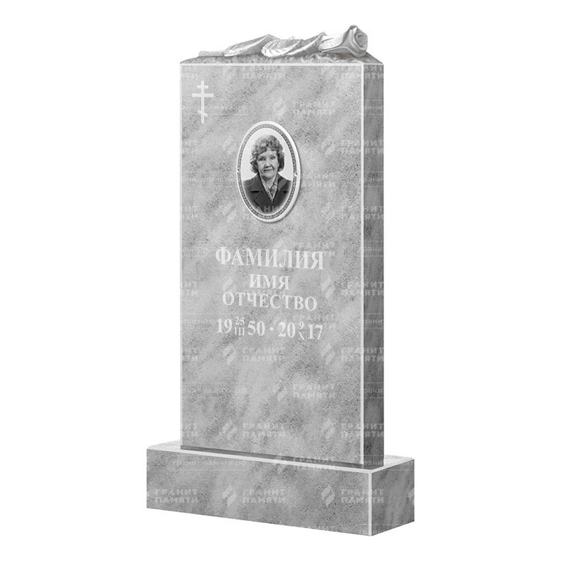 Памятники из мрамора в Курске | Мраморный памятник ФМ-105