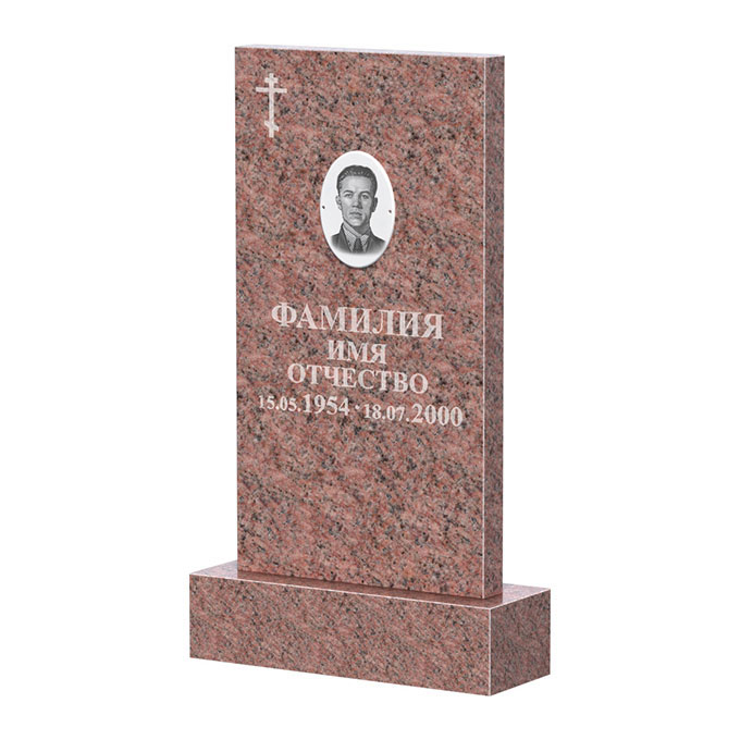 Памятники из цветного гранита в Курске | Памятник из гранита Винга прямой