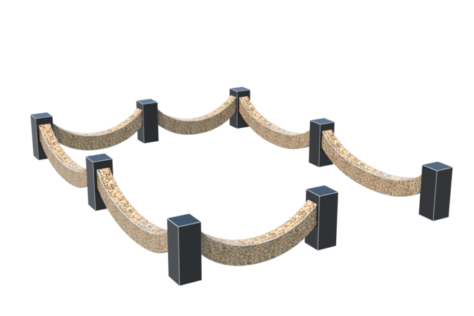 Цоколи на могилу в Курске | Цоколь на могилу №0028