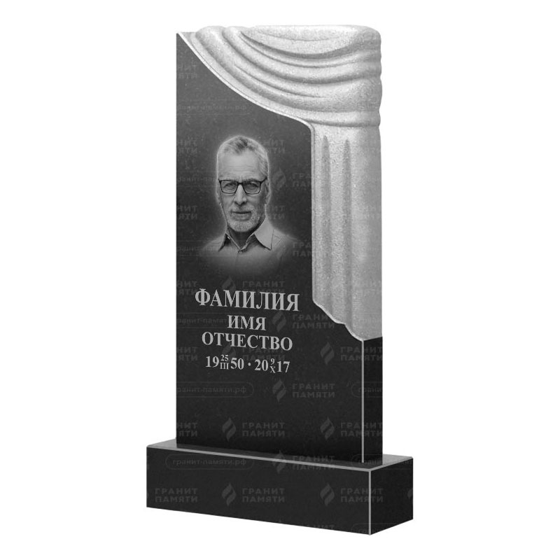 Памятники из гранита резные в Курске | Гранитный памятник ФГ-121