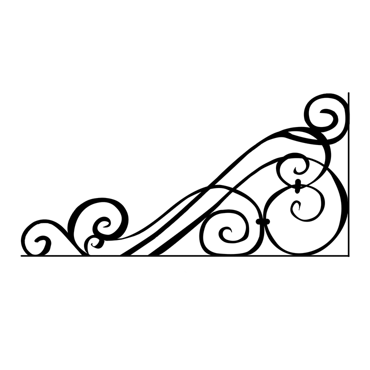 Кованые изделия в Курске | Кованый уголок УГ.006