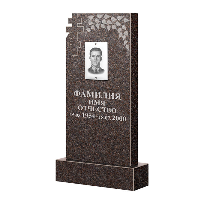 Гранитные памятники в Курске | Памятник из гранита Елизовский ФГЦ-202