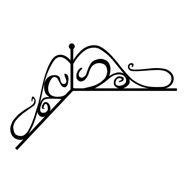 Кованые изделия в Курске | Кованый уголок УГ.008