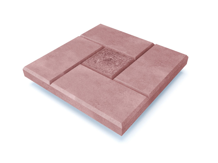 Плитка для облицовки памятников в Курске | Тротуарная плитка красная