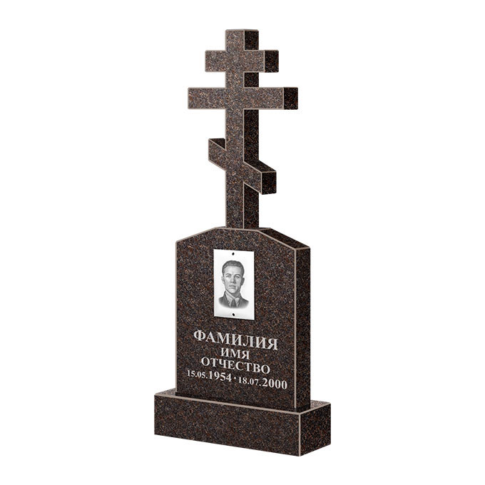 Гранитные памятники в Курске | Памятник из гранита Елизовский ФГЦ-099