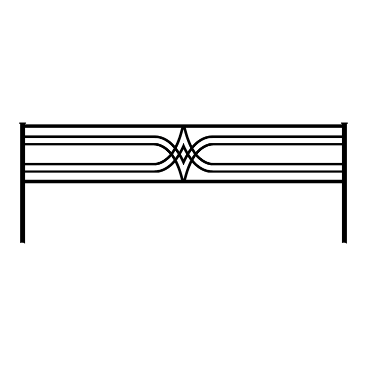 Металлические оградки, столы, скамейки в Курске | Оградка №9