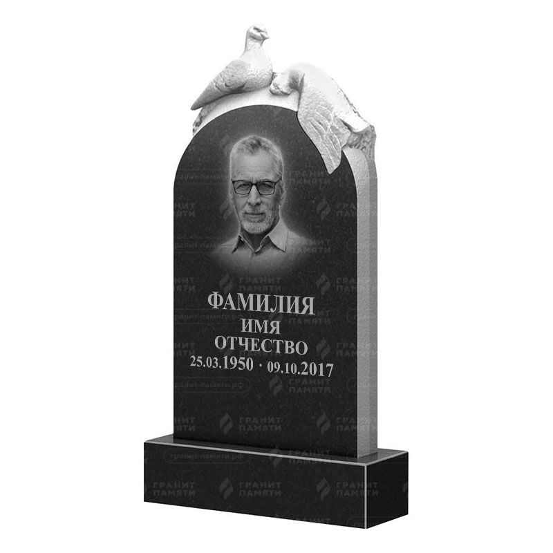 Памятники из гранита с птицами в Курске | Гранитный памятник ФГ-109