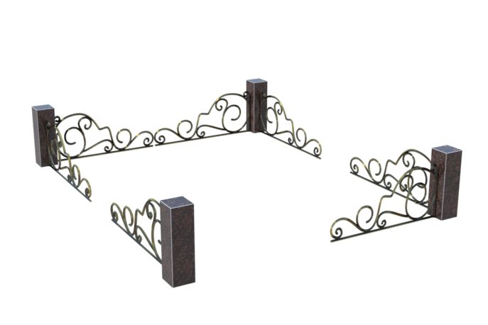 Цоколи на могилу в Курске | Цоколь на могилу №0050