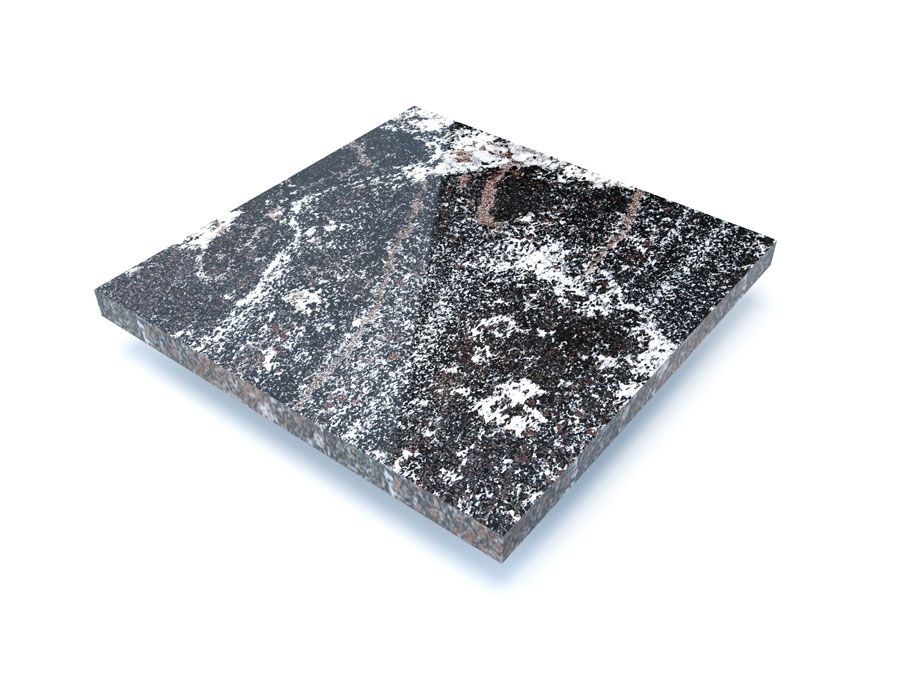 Плитка для облицовки памятников в Курске | Гранитная плитка «Амфиболит»