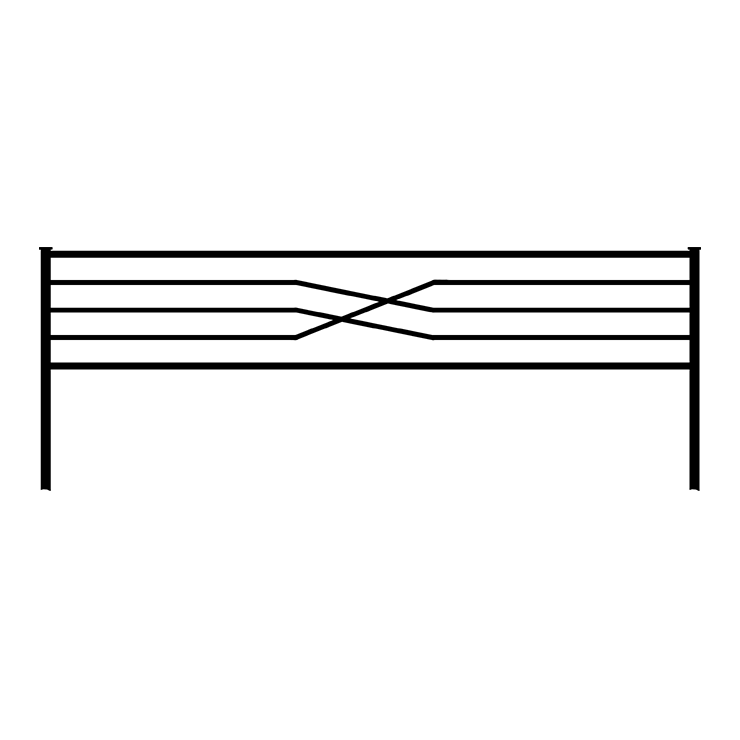 Металлические оградки, столы, скамейки в Курске | Оградка №7