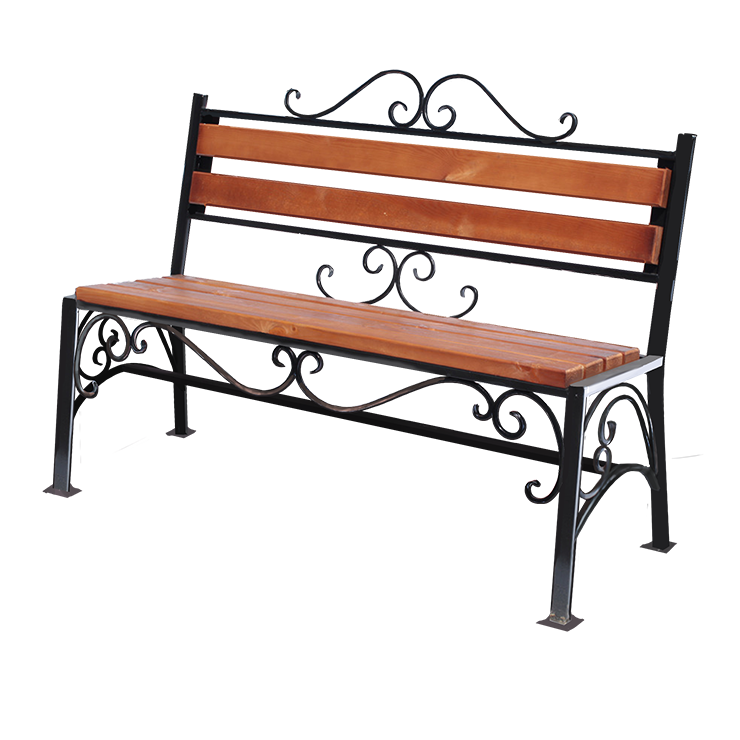 Кованые изделия в Курске | Кованая скамейка СТ.006