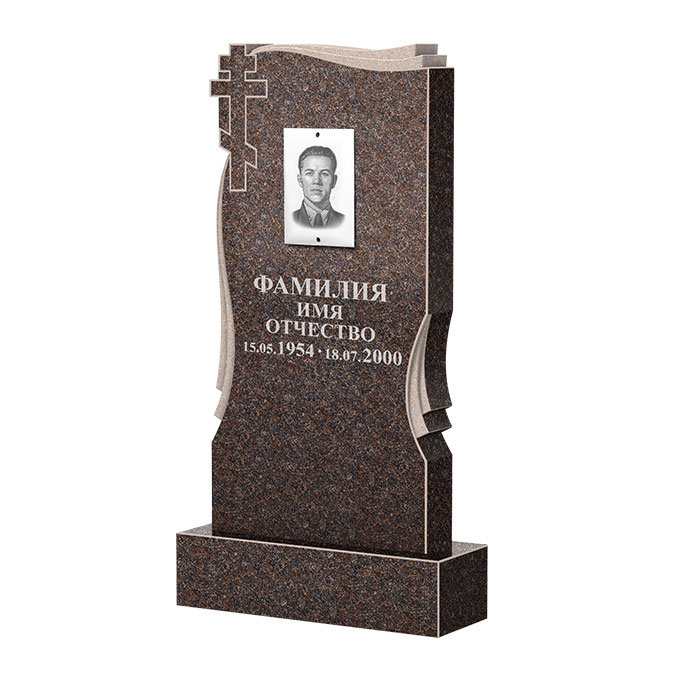 Гранитные памятники в Курске | Памятник из гранита Елизовский ФГЦ-185