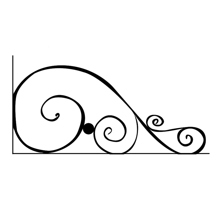 Кованые изделия в Курске | Кованый уголок УГ.009