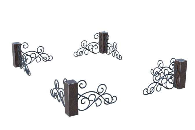 Цоколи на могилу в Курске | Цоколь на могилу №0048